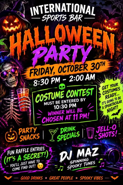 International Halloween 2026 Event